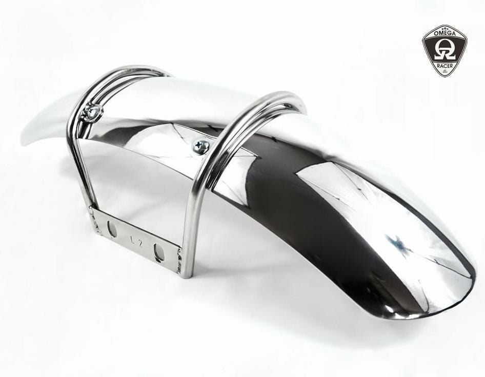 カワサキ　W400 650 メッキ　フロントフェンダー ウェビックガレージセール | カワサキ W400/W650/W800 純正 フロント