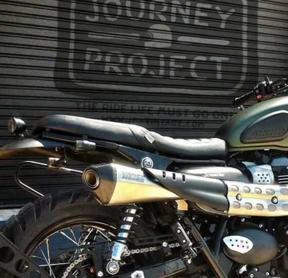 トライアンフ Scrambler(スクランブラー) |シート|Omega Racer