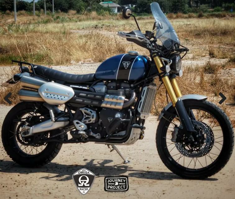 JPビンテージ（JP Vintage） スクランブラー1200 スリムX シート Omega Racer_1