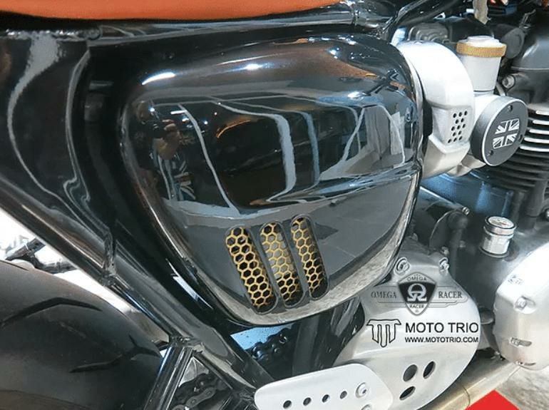 トライアンフ スラクストン1200R/RS バーエンドミラー アダプター