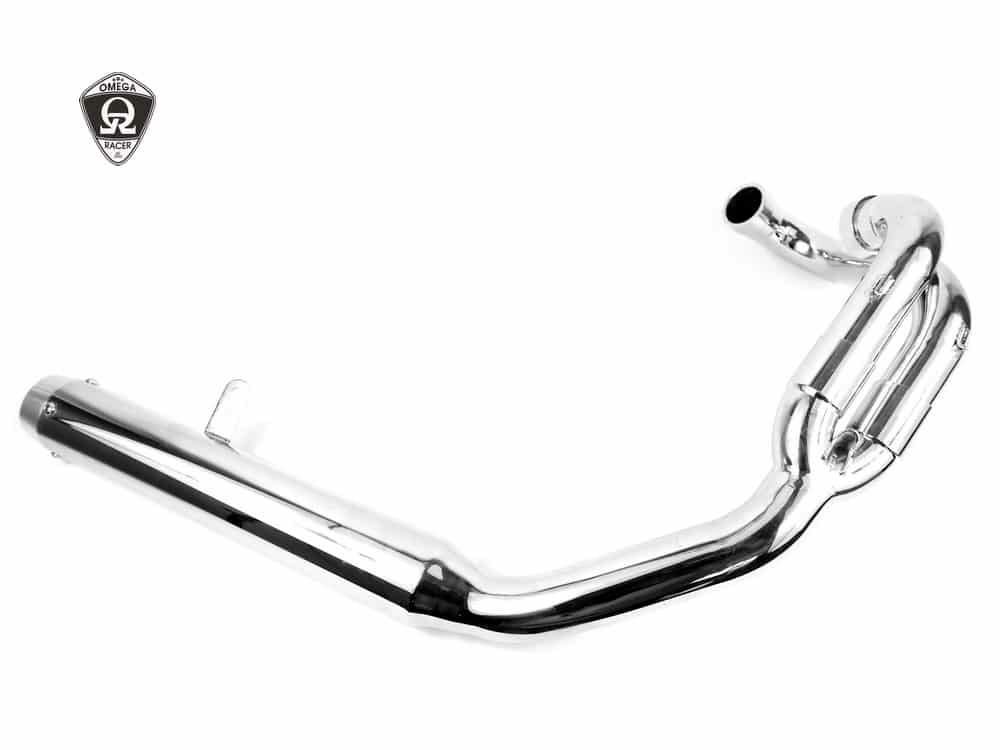 W650 2-1 フルエキゾーストマフラー ショート オメガレーサー カワサキ