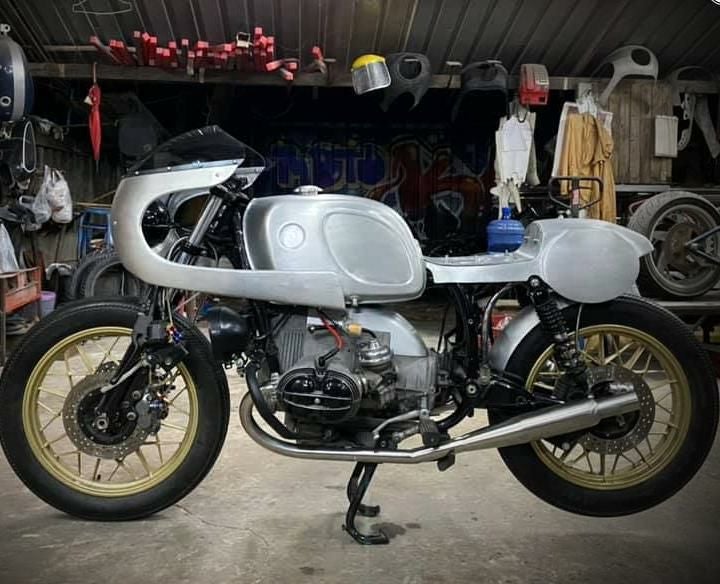 R80/R90/R100 アルミ カフェレーサー カウル フロントカウル フェア