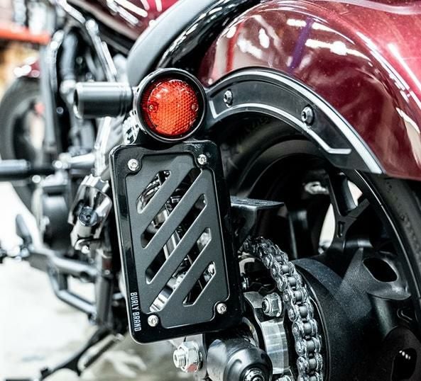 レブル1100 バーエンドミラー REVENGE SS ブラック Eマーク付き DPM