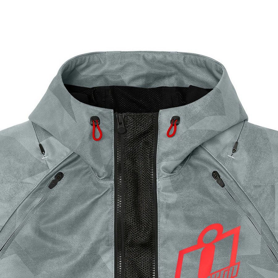 ICON BATTLESCAR エアフォームパーカージャケット グレー_2