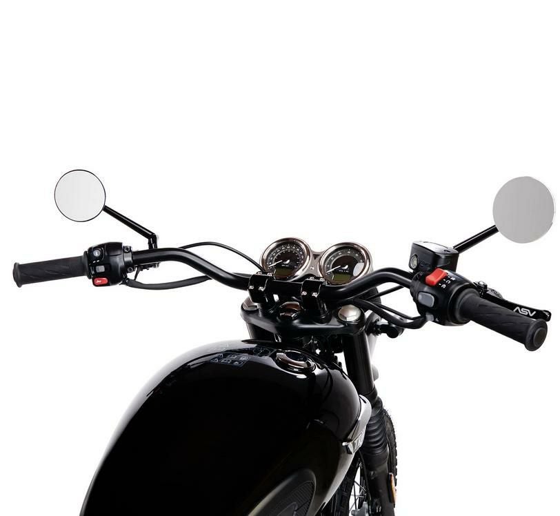 ボンネビル T100用　純正ミラー　片方のみ トライアンフ ボンネビルT100/T120 アンダーバーミラーキット