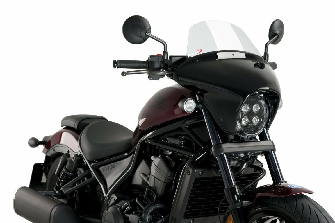 フェアリングKIT レブル1100/DCT 黒ゲルコート　ウインドシールド2枚 フェアリングKIT レブル1100/DCT 21-24y 黒ゲルコート仕上げ - キジマ