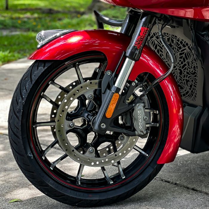 Indian Challenger Slicer フロントフェンダー Klock Werks | バイク