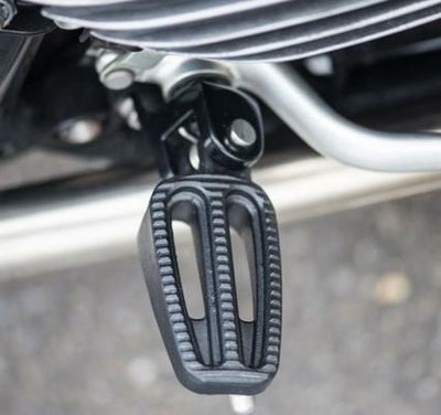 Motone フットペグ ステップ ライダー用  トライアンフ 水冷ツイン ボンネビル等 ブラック_1