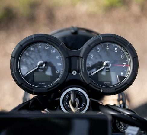 MOTONE メーターカバー The Peerless 水冷ボンネビル T100 T120