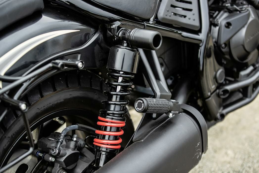 レブル1100 リア サスペンション Stiletto Shocks バーリーブランド レブル1100 リア サスペンション Stiletto Shocks バーリーブランド