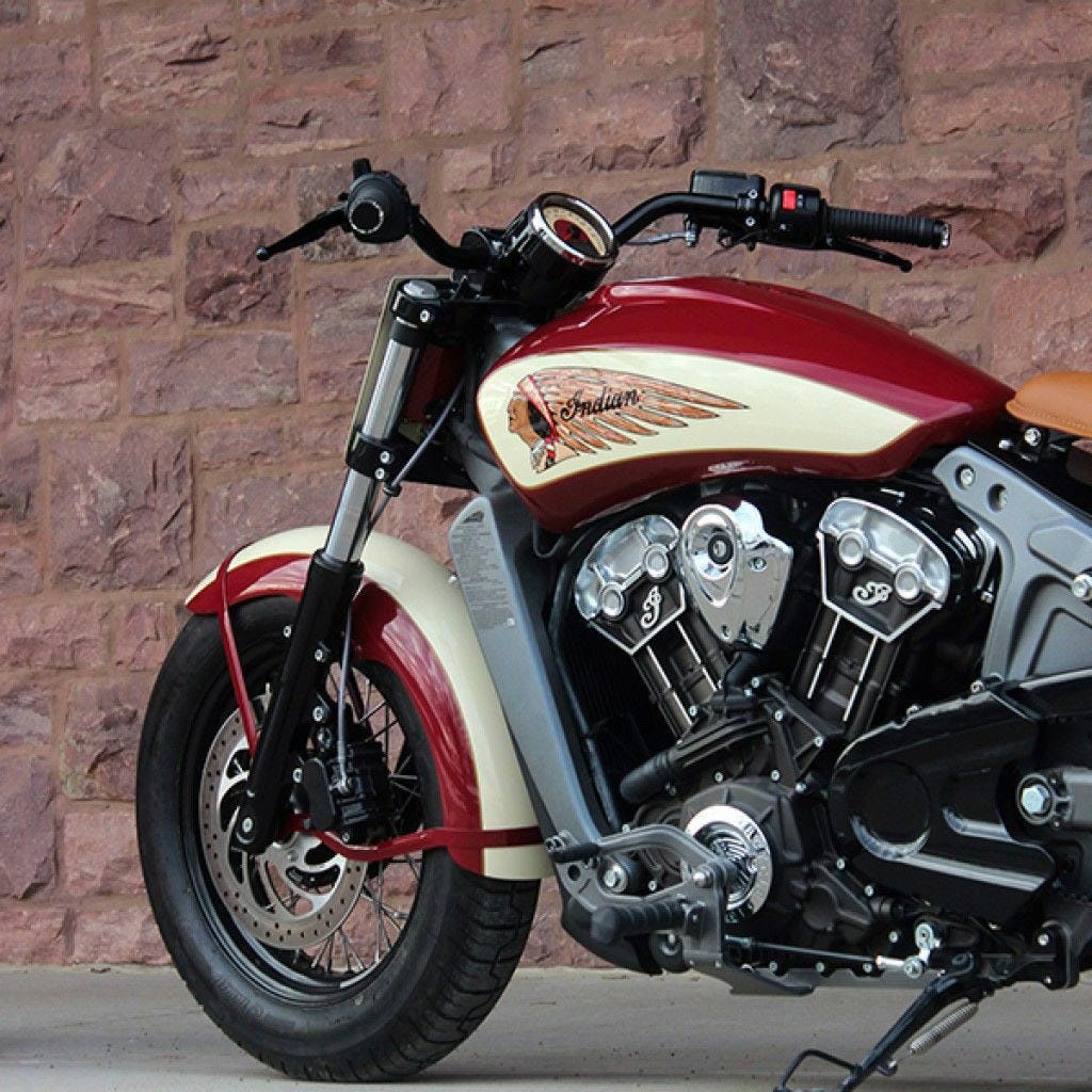 Wunderkind ハンドルバー ライザー インディアン スカウト ボバー