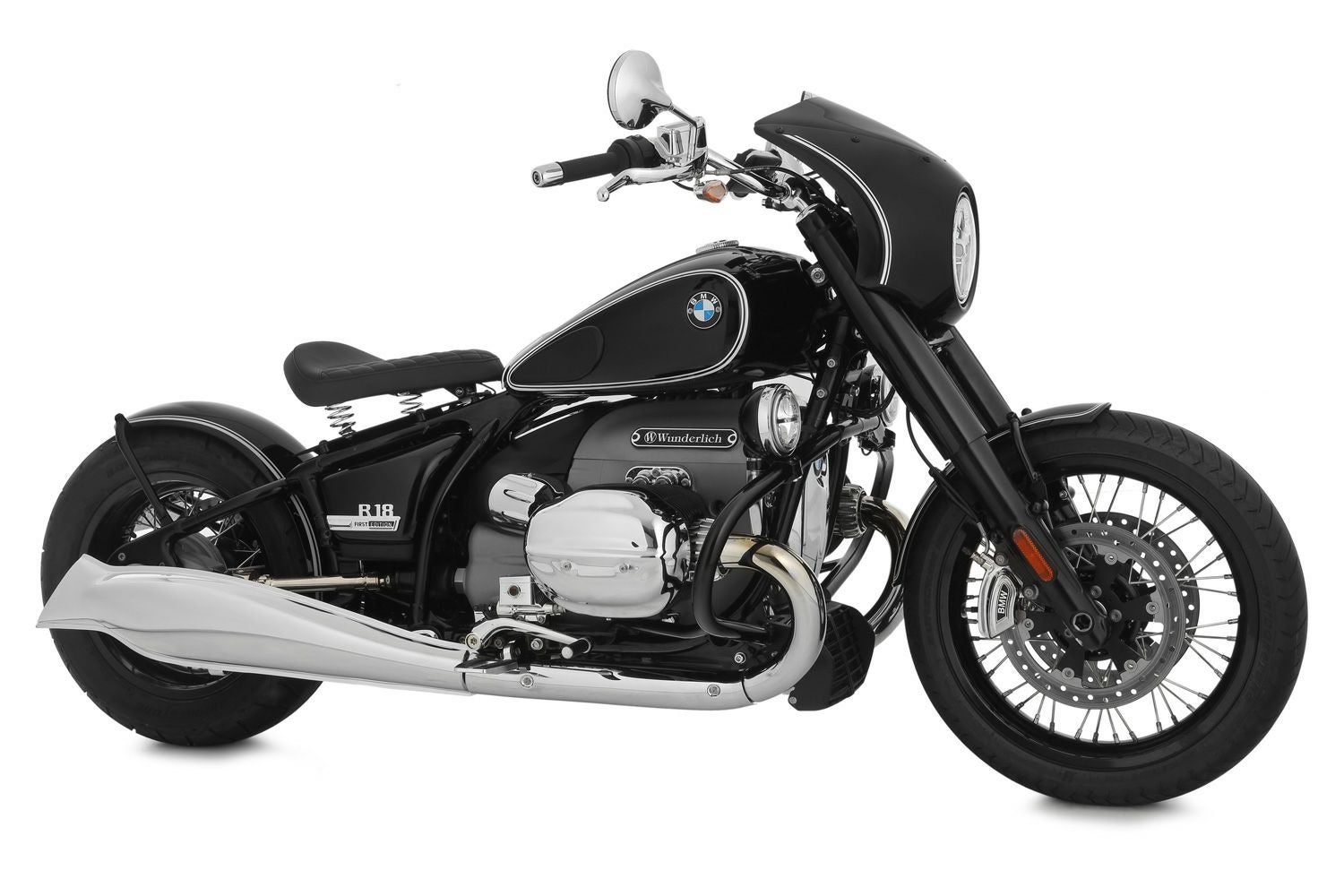 BMW R18 フロントフェンダー ブラックストームメタリック ピン