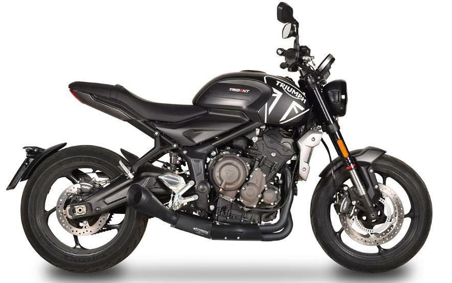 トライデント660 Trident660 フルエキゾースト マフラー Eマーク付き