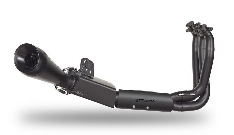 トライデント660 Trident660 フルエキゾースト マフラー Eマーク付き