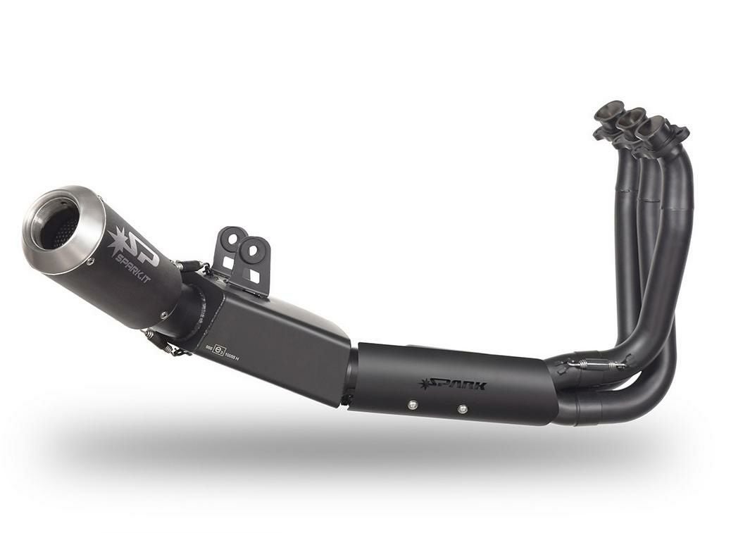 トライデント660 Trident660 フルエキゾースト マフラー Eマーク付き