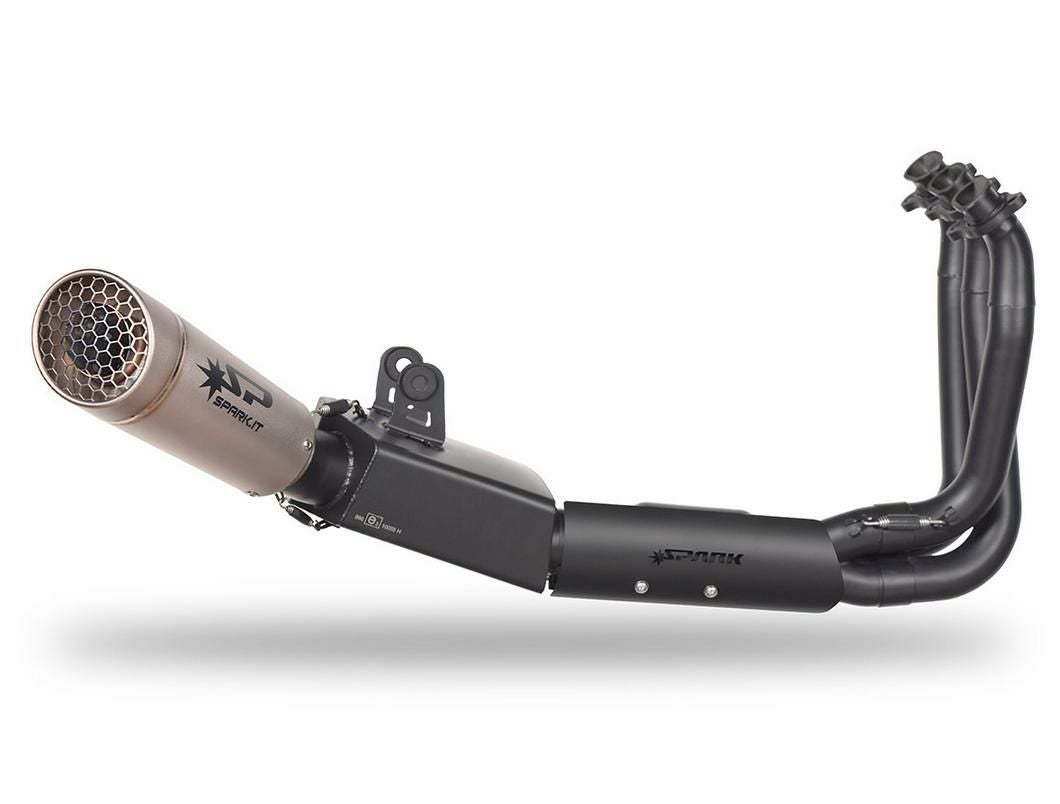 トライデント660 Trident660 フルエキゾースト マフラー Eマーク付き
