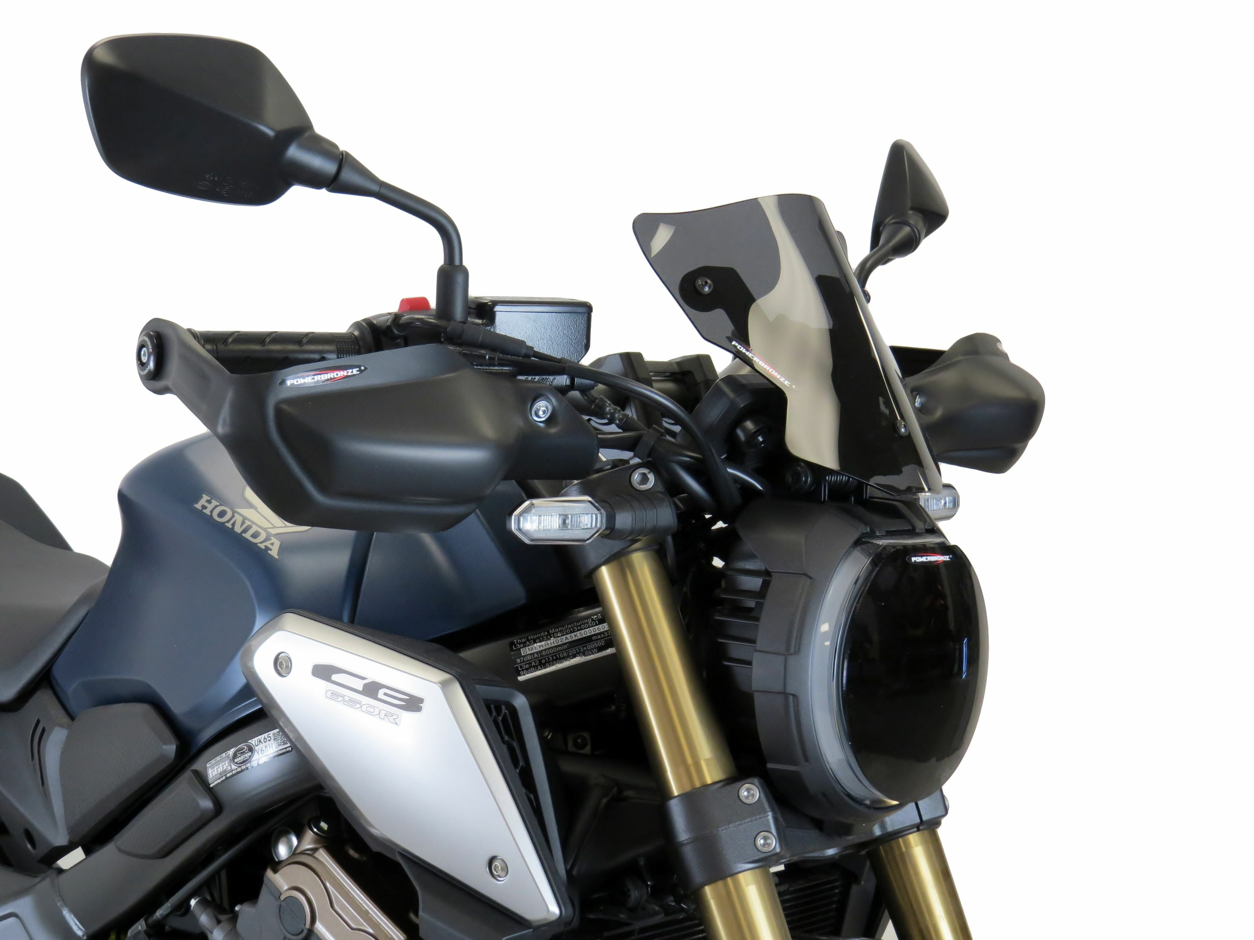 CB650R 2019- ハンドガード マットブラック パワーブロンズ | バイク