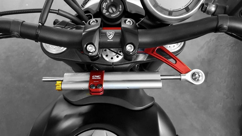 DUCATI スクランブラー （SCRAMBLER） ステアリングダンパーブラケット 