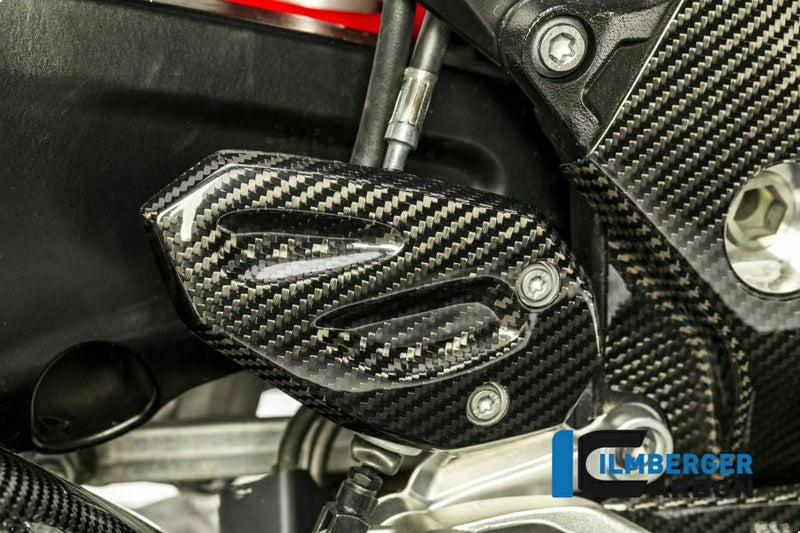 S1000XR 15-19 カーボン ヒールガード 右側 BMW イルムバーガー_1