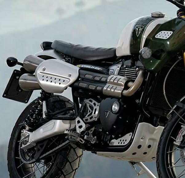 Triumph Scrambler 1200XC、1200XE スリップオンマフラー UNIT GARAGE