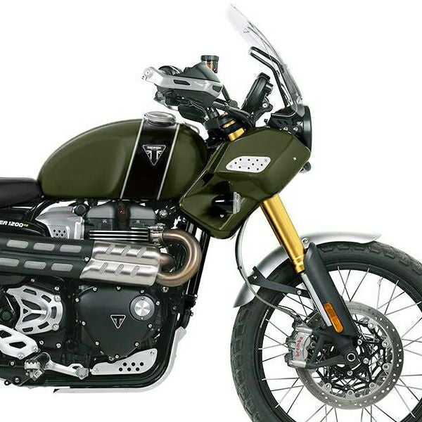 トライアンフストリートスクランブラー　unit garage ウィンドスクリーン Triumph Scrambler 1200XC、1200XE サイドパネル/ウィンドスクリーン
