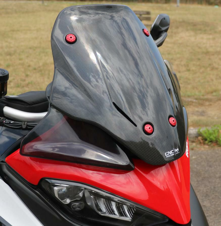ムルティストラーダ　カーボンスクリーン DUCATI ムルティストラーダ（MULTISTRADA） カーボンスポーツ