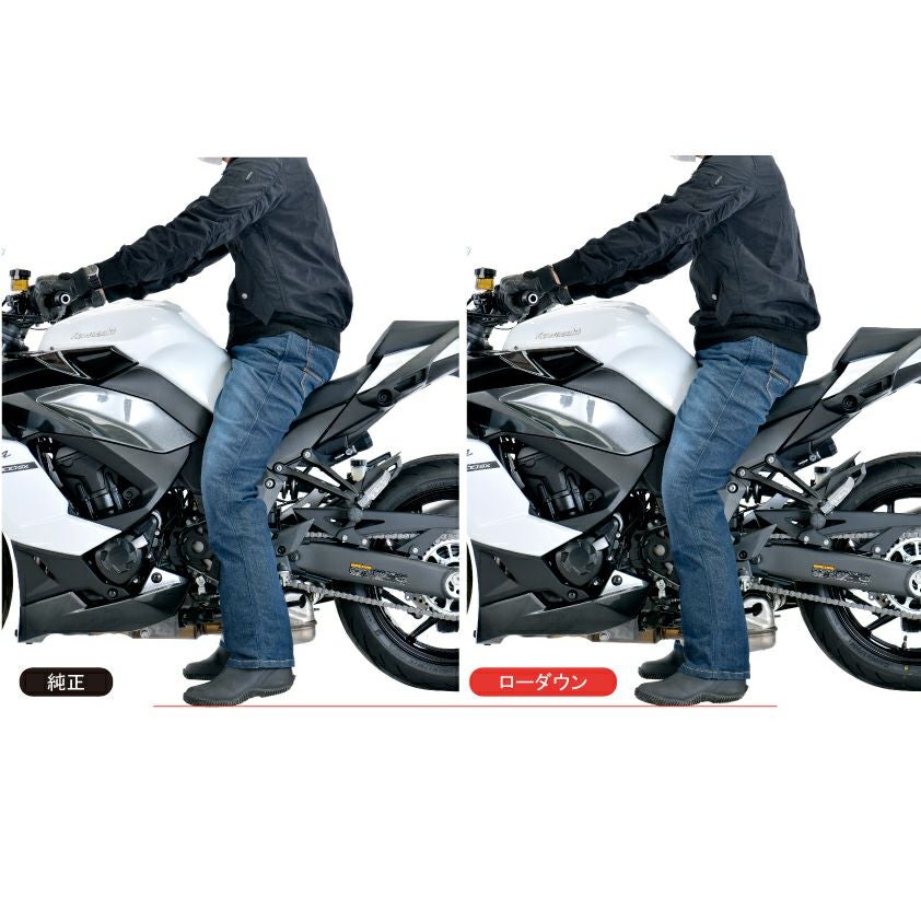 Ninja1000 EFFEX ショートサイドスタンド＋ローダウンリンク エフェックス(EFFEX) ショートサイドスタンド Ninja1000 | バイク