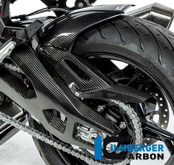 S1000XR 20-22 カーボン リアフェンダー/チェーンガード BMW イルムバーガー_1