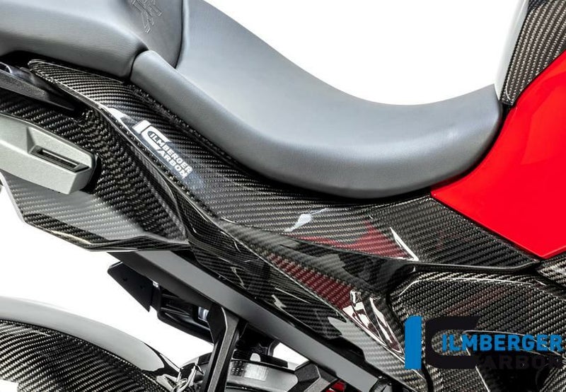 S1000XR 20-22 カーボン シートユニットカバー 右側 BMW イルムバーガー_1