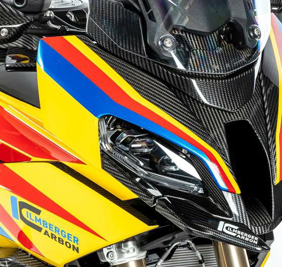 S1000XR 20-22 カーボン フロントカウル フェアリングカウル 右側 BMW イルムバーガー_1