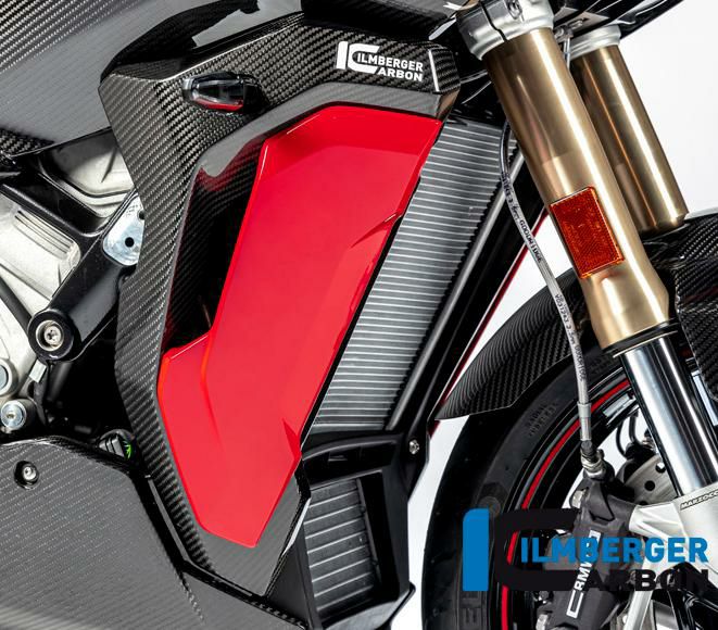 S1000XR 20-22 カーボン ウォータークーラーカバー コンプリート 右側 BMW イルムバーガー_1
