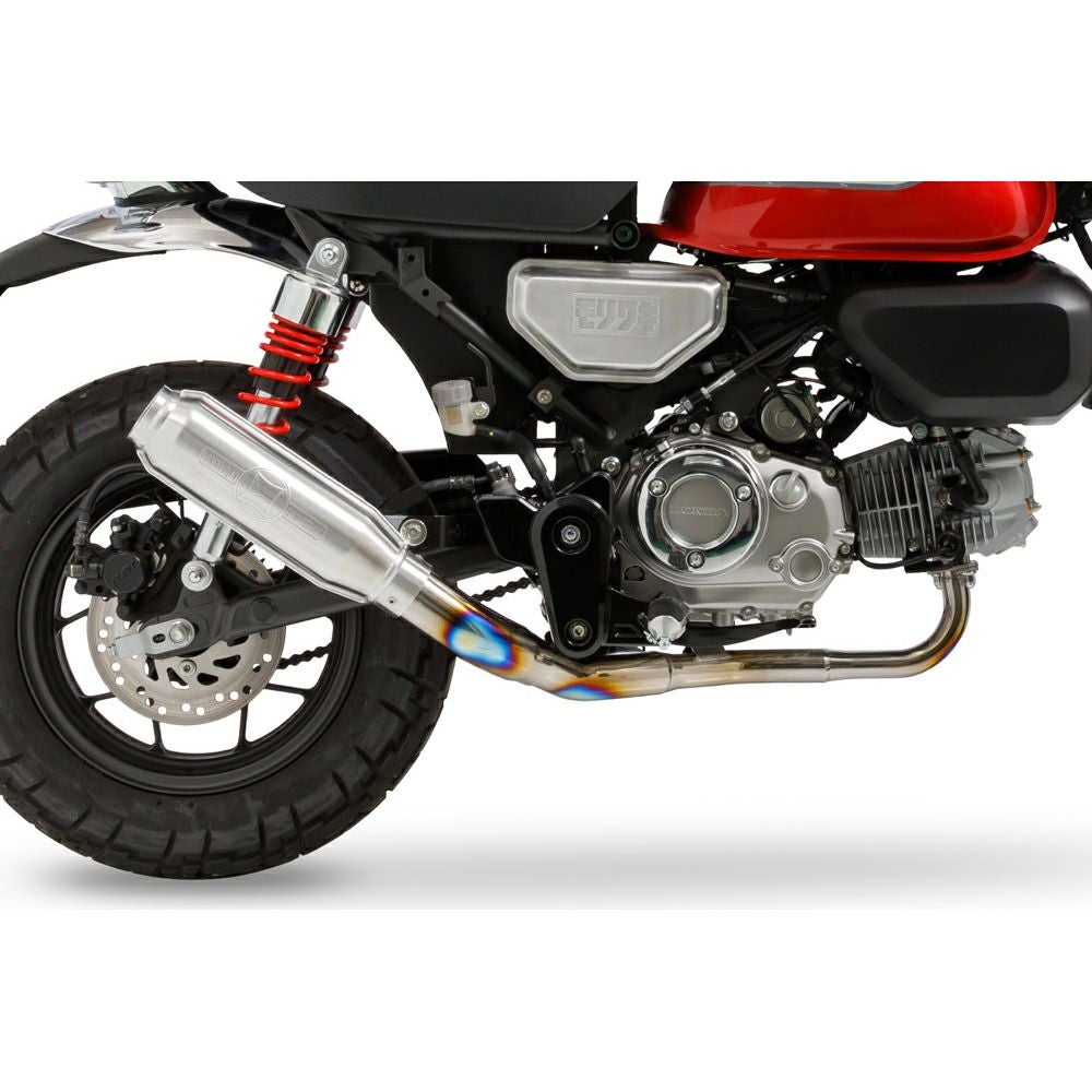 NORIFUMIフルエキマフラー ホンダ用 HONDA Monkey125 Monster フルエキゾーストマフラー HG-Ti MORIWAKI