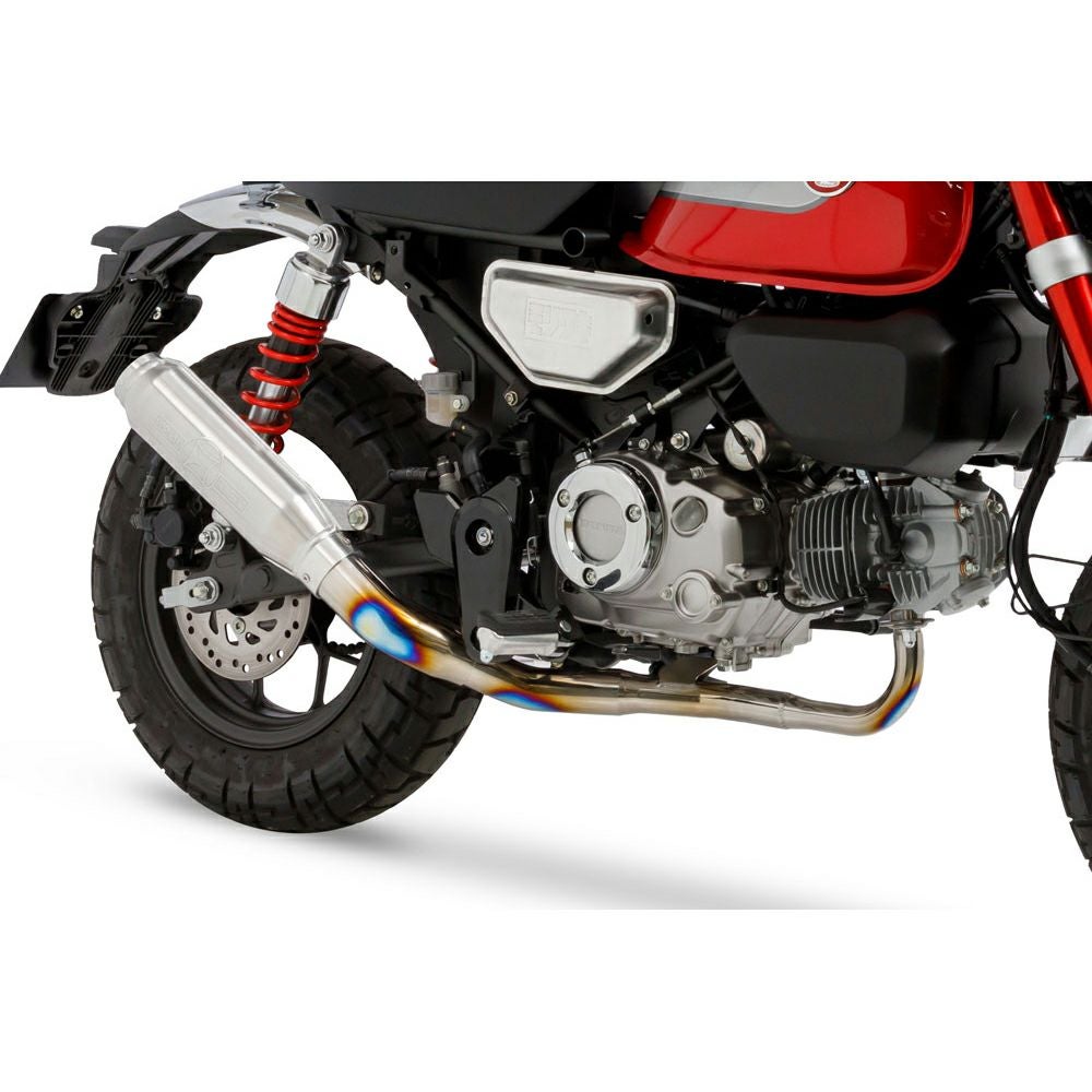 モンキー125新品マフラー HONDA Monkey125 Monster フルエキゾーストマフラー HG-Ti MORIWAKI