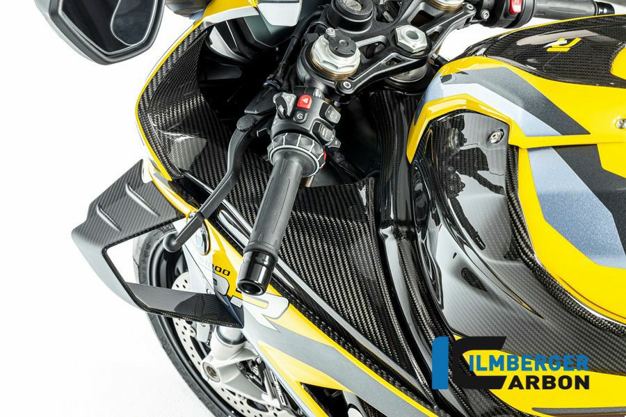 M1000RR フロントカウル サイドカウル S1000RRにも BMW S1000RR 19- カーボンフロントカウル フェアリングサイドパネル 右