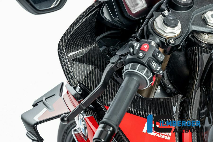BMW S1000RR/M1000RR カーボンフロントカウルインナーカバー 左 イルム