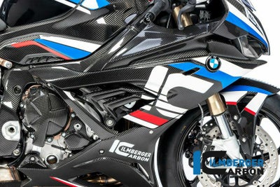BMW S1000RR 19- カーボンフロントカウル フェアリングサイドパネル 右 