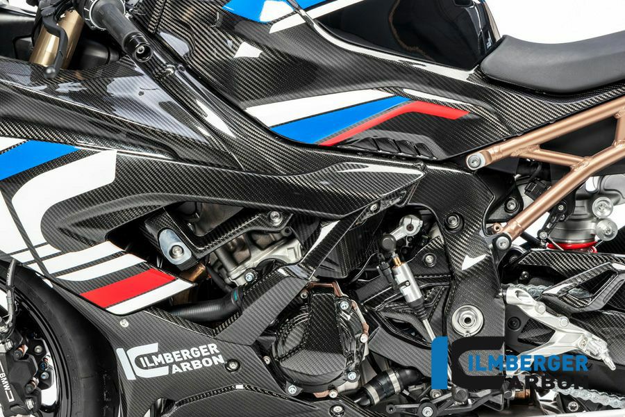 BMW S1000RR/M1000RR カーボンフレームカバー ビッグ 左 イルム