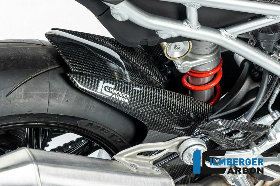 イルムバーガー S1000RR カーボンリアハガーアッパーチェーンガード付 BMW S1000RR/M1000RR/S1000R/M1000R カーボンリアハガー アッパー