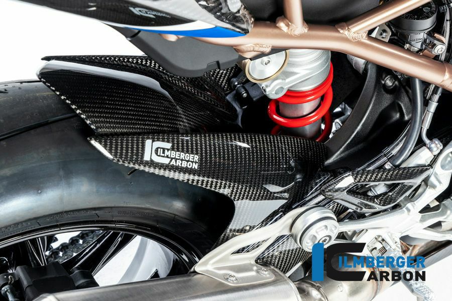イルムバーガー S1000RR カーボンリアハガーアッパーチェーンガード付 BMW S1000RR/M1000RR/S1000R/M1000R カーボンリアハガー アッパー