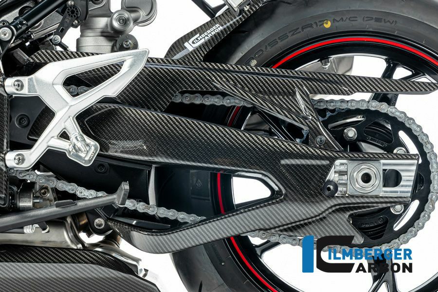 BMW S1000RR/M1000RR/S1000R/M1000R カーボンスイングアームカバー 左