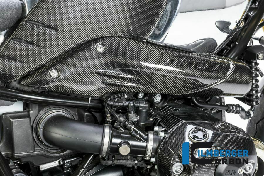 BMW R NINE T 14- カーボンエアチャネルカバー 右側 カーボン イルム