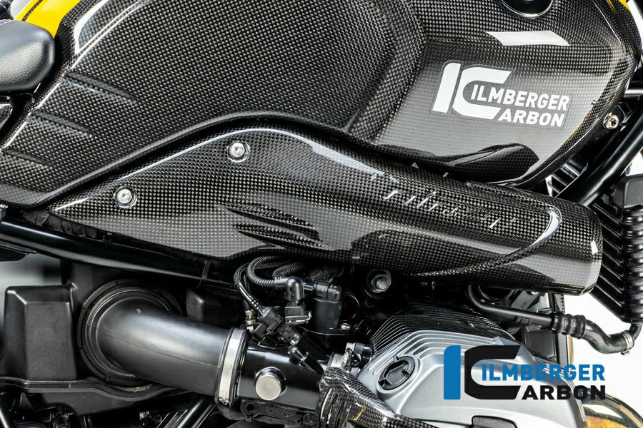 BMW R NINE T 14- カーボンエアチャネルカバー 右側 カーボン イルム