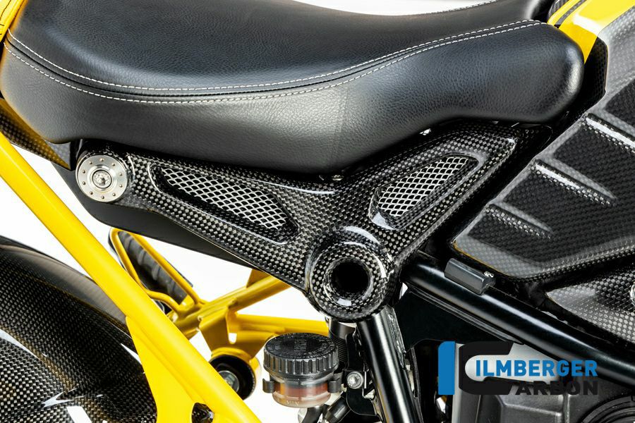 BMW R NINE T 14- カーボンリアフレームカバー右側 イルムバーガー