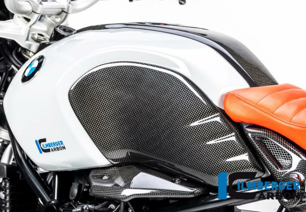 BMW R NINE T 14- カーボンタンクカバー 左側 イルムバーガー | バイク