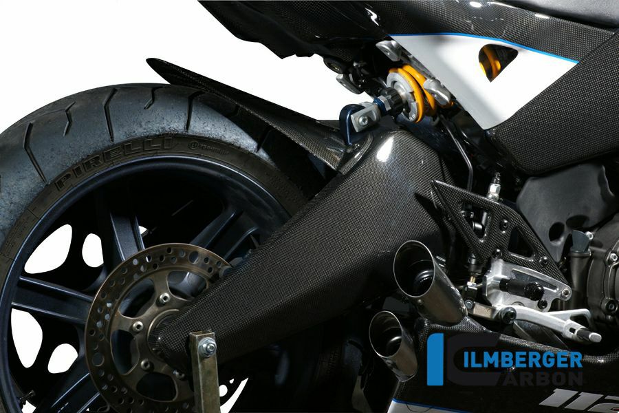 Buell XB スイングアームプロテクター カーボン 左右セット BUELL 1125R/CR 08-11 カーボンスイングアームカバー 右側 イルム