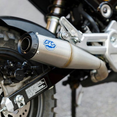 ヨシムラUSA RS-9T フルエキゾースト ステンレス マフラー ホンダ Grom 
