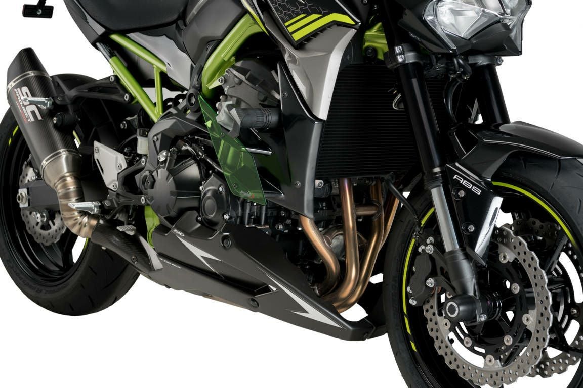 Z900 2020- エンジンスポイラー チンスポイラー マットブラック プーチ