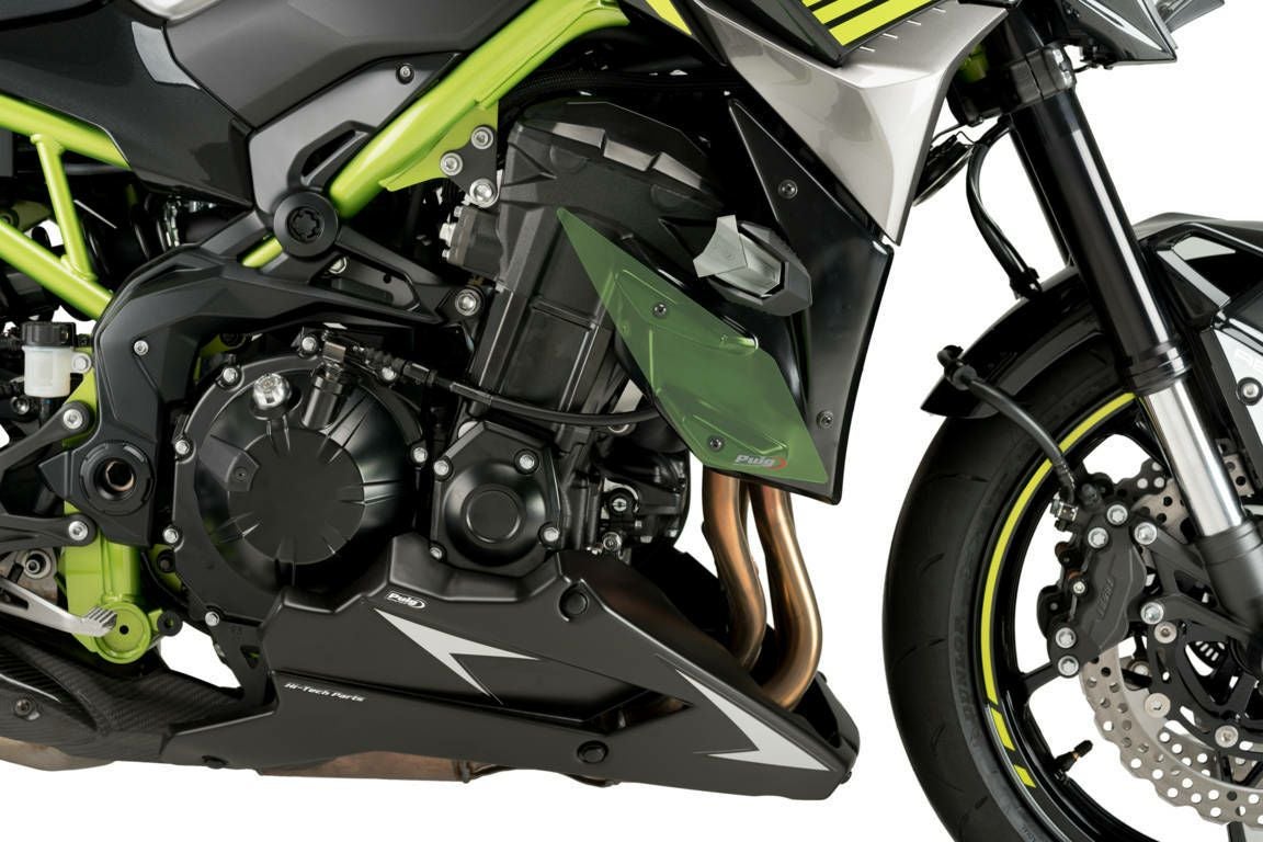Z900 2020- エンジンスポイラー チンスポイラー マットブラック プーチ