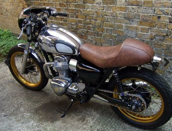 Kawasaki W650 アルミ タンク 