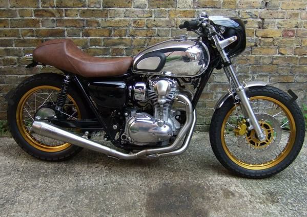 Kawasaki W650 アルミ タンク 